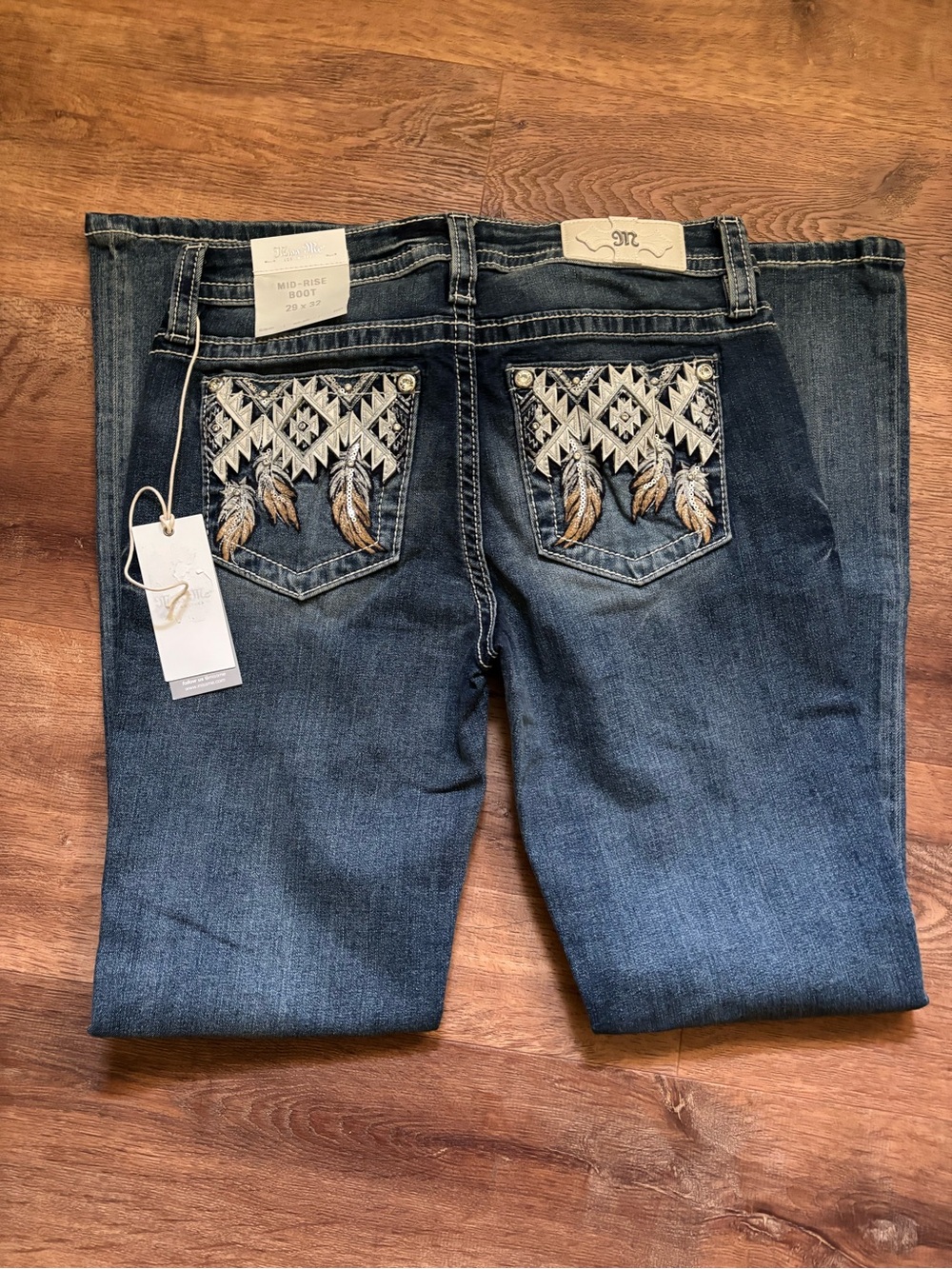 Nwt Miss meChloe Boot Jeans Sz 29x32